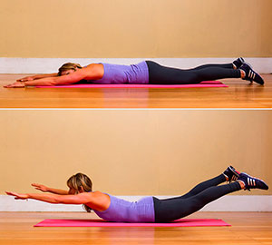 Болит спина как размять